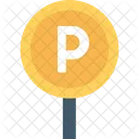 Parkplatz Zeichen Schild Symbol