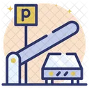 Parkplatz Parkflache Autoabstellplatz Icon