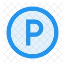 Parkplatz Zeichen Symbol