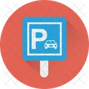 Parkplatz Schild Auto Symbol