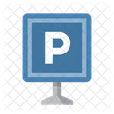 Parkschild Parkstanderschild Fahrzeug Parken Symbol