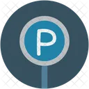 Parkplatz Tafel Schild Symbol