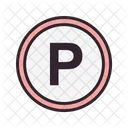 Parkplatz Zeichen Symbol