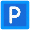 Parkschild Parksymbol Parkplatz Symbol