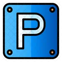 Parkplatz Strassenschild Verkehrszeichen Symbol