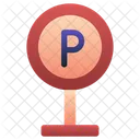 Parkplatzschild Parkschild Verkehrsschild Symbol