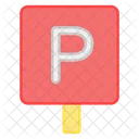 Parkschild Schild Griffbrett Symbol