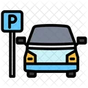 Parken Autoabstellplatz Parkplatz Symbol