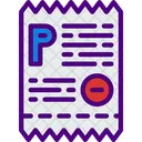 Parkticket  Symbol