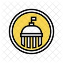 Government Service Color Icon