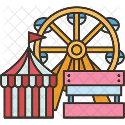 Parque de atracciones  Icono