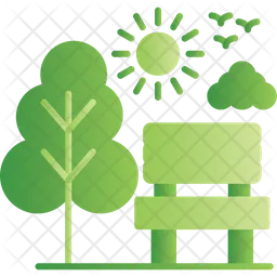 Paisaje del parque  Icono