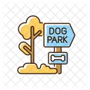 Parque para perros  Icono