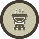 Parrilla De Barbacoa Letreros De Neon Barbacoa Icon