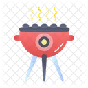 Parrilla de barbacoa  Icono