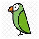 Parrot Green Parrot Bird Icon