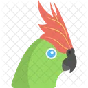 Parrot Green Bird Icon