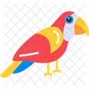 Parrot Bird Colorful Bird Icône