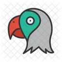 Parrot Face  Icon