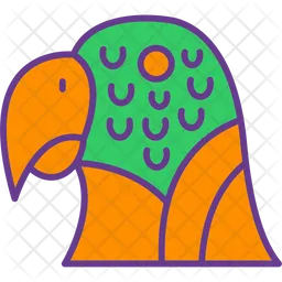 Parrot Face  Icon
