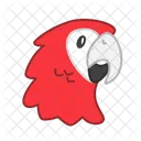 Parrot Face  Icon