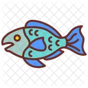 Parrot Fish Box Fish Clownfish Icon