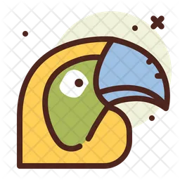 Parrot Head  Icon