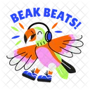 Parrot Music Bird Pet Icon
