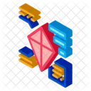 Parsing Kite Toy Icon