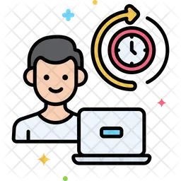 Part Time Job Icon - Free Download People Icons | IconScout