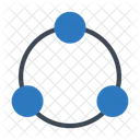 Partage Reseau Connexion Icône