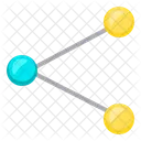 Partage Net Reseau Icône