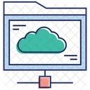 Cloud Computing Donnees Cloud Services Cloud Icône