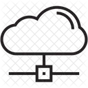 Partage en nuage  Icône