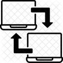 Partage de données  Icône
