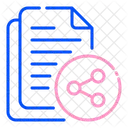 Partage De Fichiers Icône