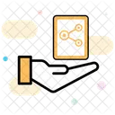 Partage De Fichiers Partage De Documents Documents Partages Icône
