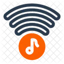 Partage De Musique Playlist Reseaux Sociaux Icône