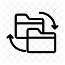 Transfert Partage De Fichiers Dossier Icon