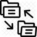 Fichier Partager Transferer Icône