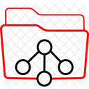 Partager Un Dossier Distribuer Dossier Icône