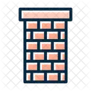 Parte superior de la chimenea  Icono