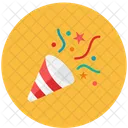 Party Poppers Streamline Kameleon Icon