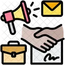 Partenariat Comarketing Alliance Icône