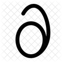 Partial Differential Derivative Math Icon