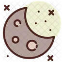 Partial Moon  Icon