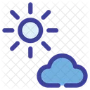 Partially cloudy  Icon