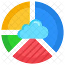 Particao Servidor Em Nuvem Alocacao Ícone