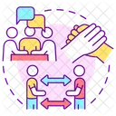Discussion Together Support Icon