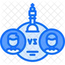 Partida de ajedrez Icono